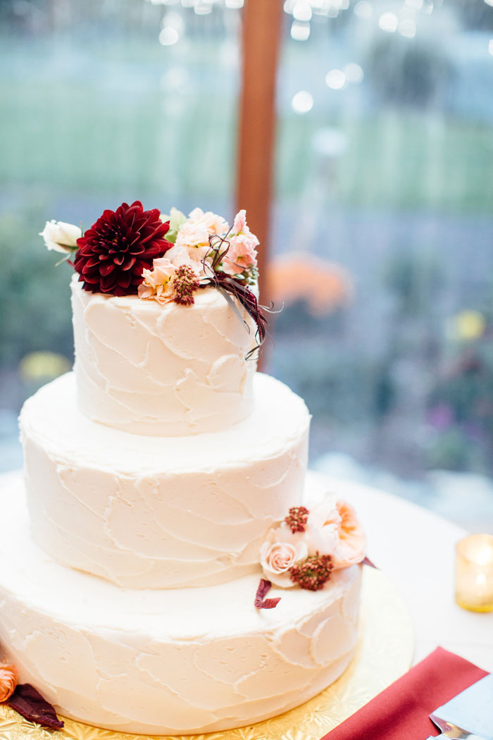 Beautiful Flower Wedding Cake