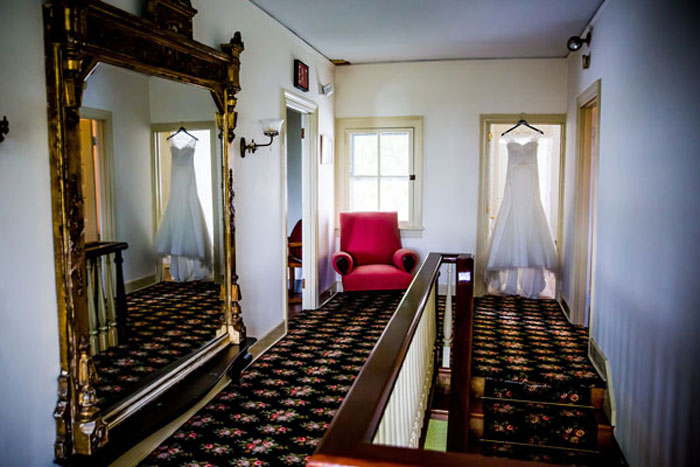 Rustic Interior of Springton Manor Farm House